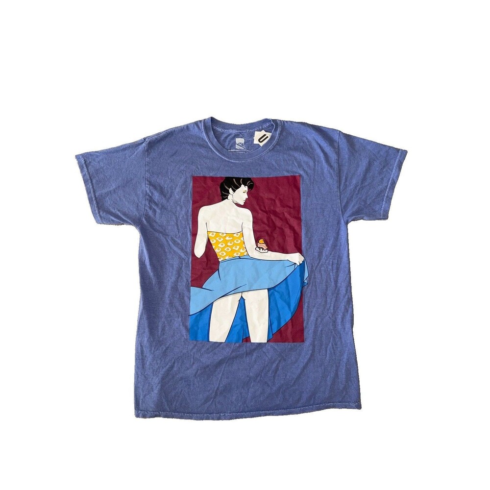 Patrick Nagel X Gudetama NWT Size Large T-Shirt